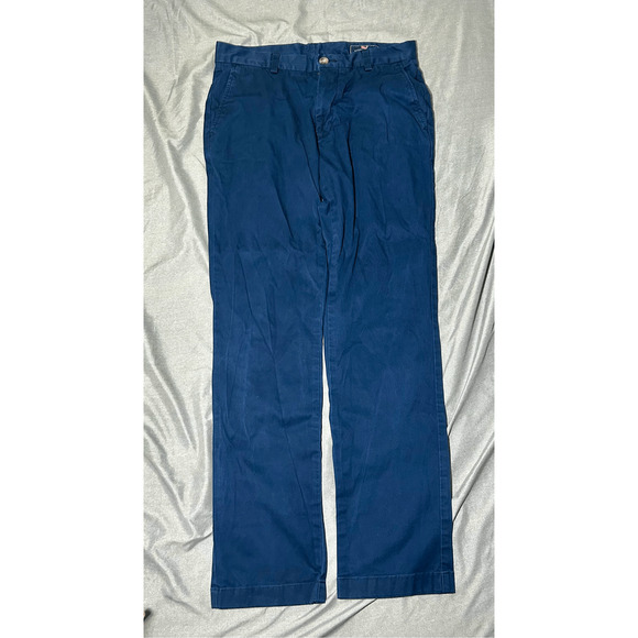 Vineyard Vines by Shep & Ian Men’s Blue Khaki Pants Sz 30x32 - Picture 3 of 8